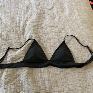 Black bikini top